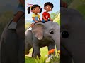 Big Big Elephant Song | English Nursery Rhymes for Children's | Galatta Kids | Shorts