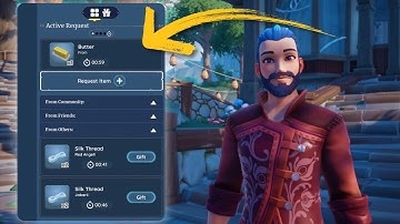 Requesting & Giving Items in Palia