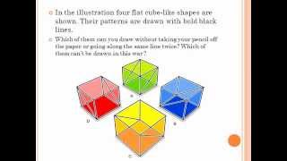 Four Cubes Outlines Puzzle