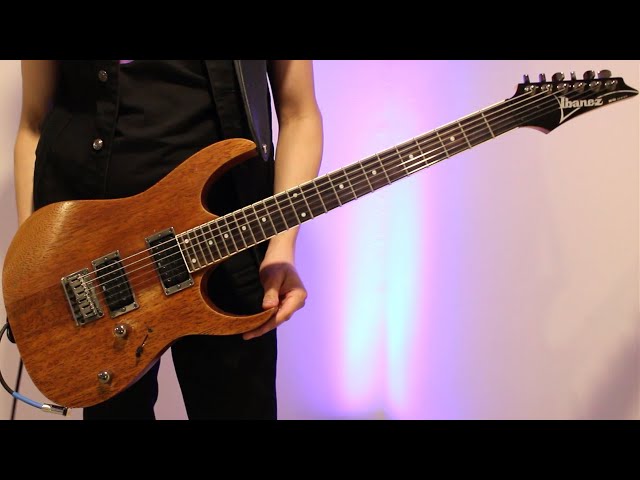 2005 Ibanez RG321MH - YouTube