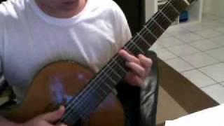 Video thumbnail of "Emotions from Xenogears - Solo Guitar"