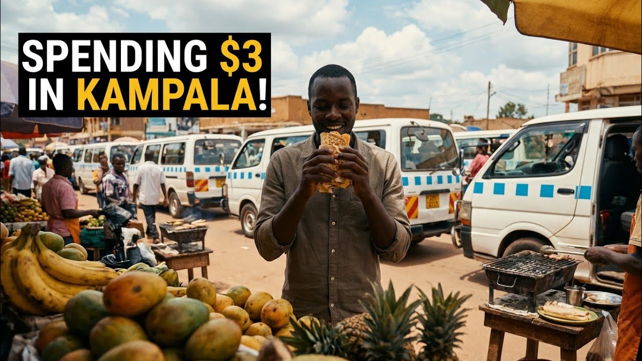 What can three dollars get you in Kampala 🇺🇬 