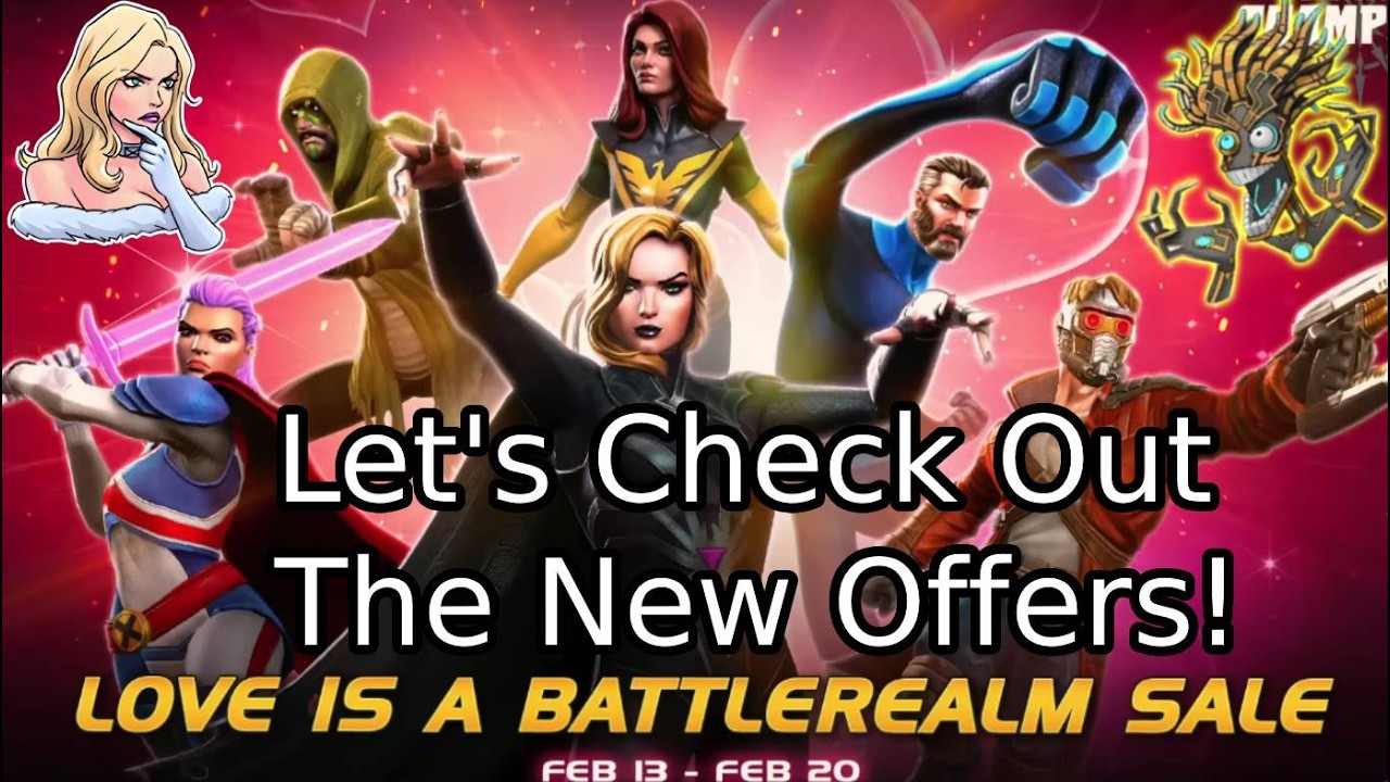 Valentines Offers Reaction! Please Claire From The Free Key!  Marvel Contest Of Champions