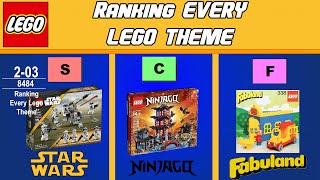 Ranking EVERY Single LEGO Theme (Lego Tier List)