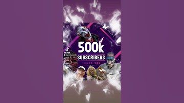 500K Subscribers! #shorts #thanks #youtuber #halloween #metallica