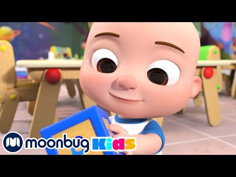 ABC Song with Building Blocks - Sing Along | @Cocomelon - Nursery Rhymes | Moonbug Literacy