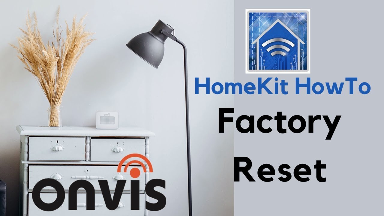 HomeKit HowTo: Factory Reset Onvis SMS1 Smart Motion Sensor - YouTube