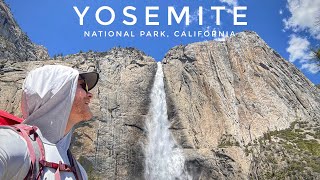 Epic Adventure: Hiking During Peak Snow Melt to Yosemite Falls and Point 🌊❄️