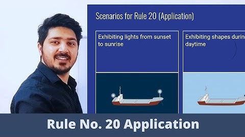 Rule no. 20 |Application|ROR| NAVIGATION #merchantnavy #ror #navigation #study