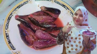 طريقة تحضير الباذنجان المخلل المميز لعيد_الاضحى How to prepare pickled eggplant