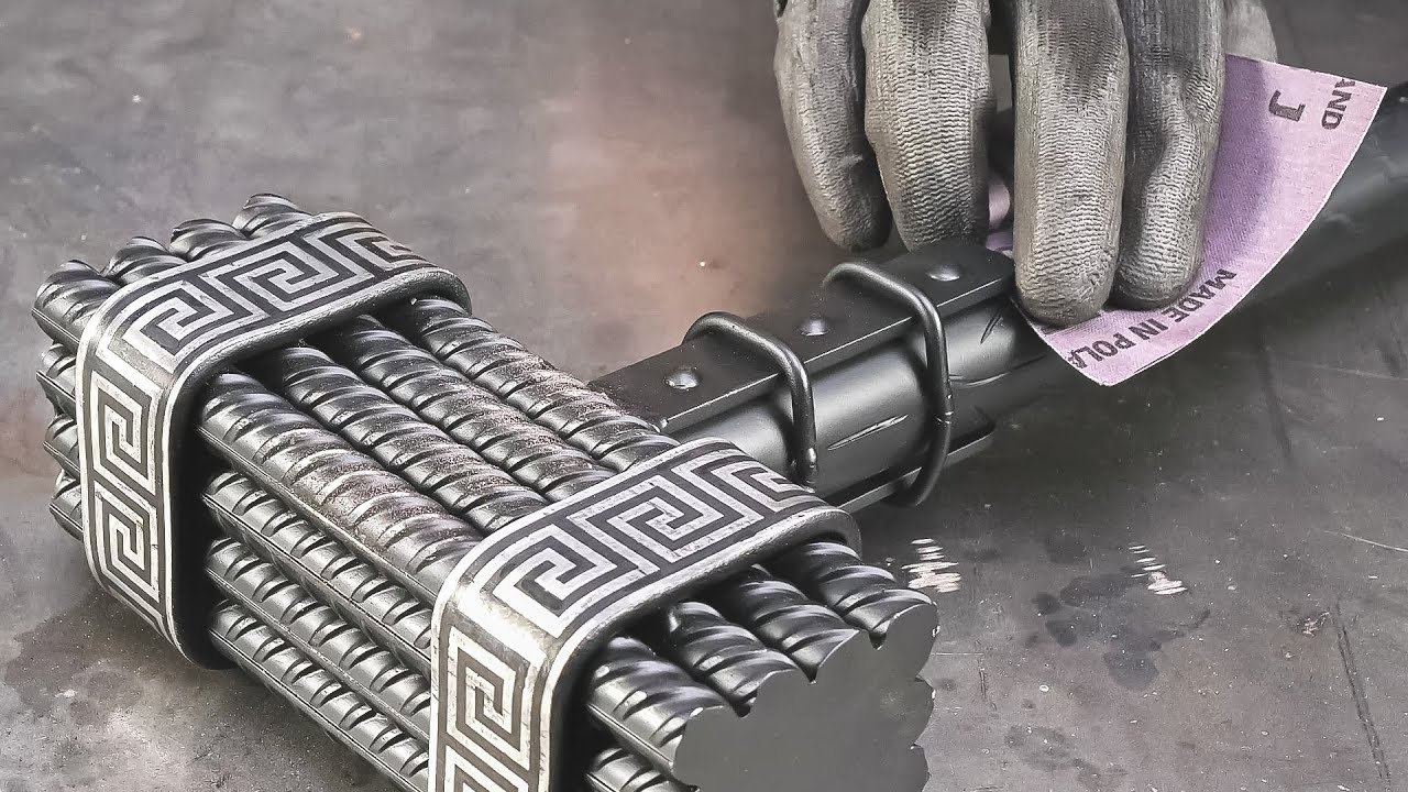 How To Make a Custom Rebar Hammer & More! Metalworking Project YouTube