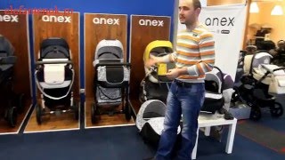 видео Коляска Anex Sport 2в1 / 3в1 - Anex (Польша) - Детские коляски - Москва, Куркино, Химки, Долгопрудный, Митино, Красногорск и Россия - Дети в машине и дома - Магазин детских товаров