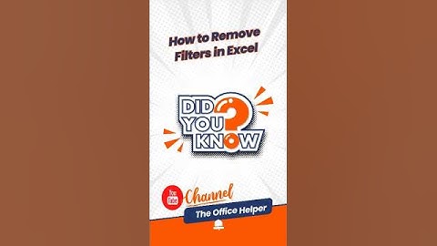 🔍 Excel Hack: Filter Data in Seconds with Ctrl + Shift + L #msoffice #excel