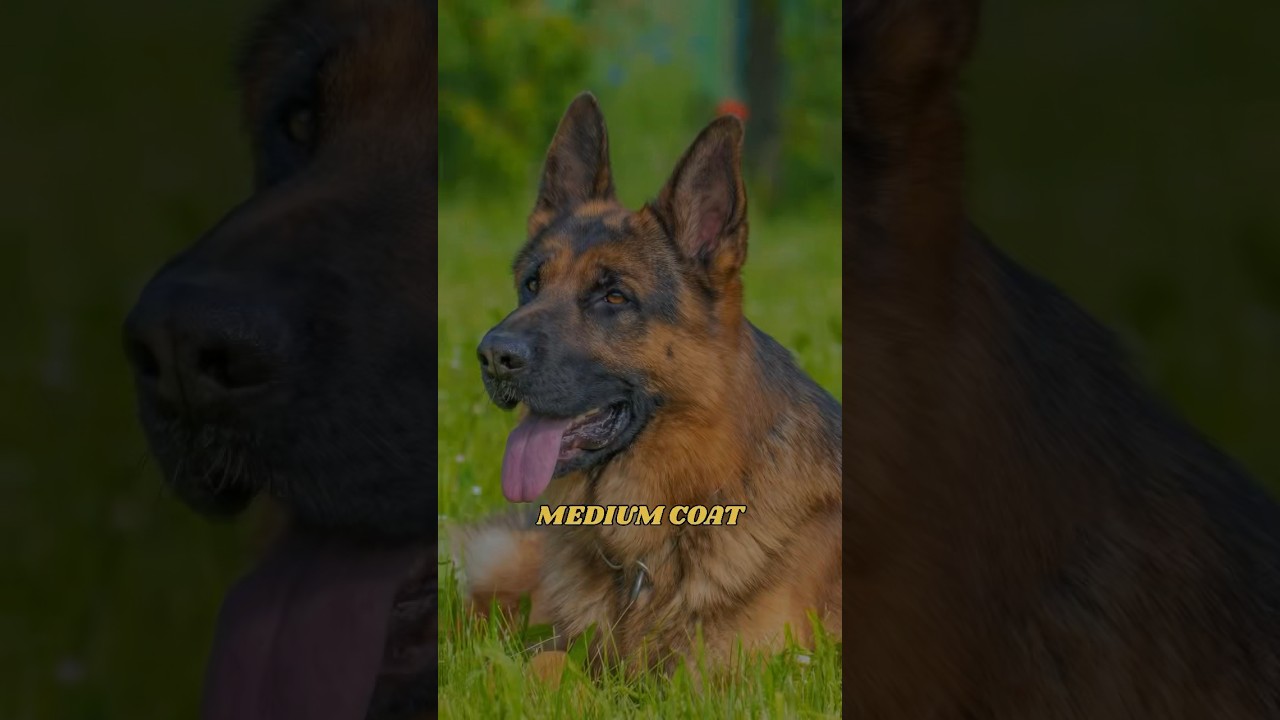 German Shepherd Dog Breeds / Short Coat/ Medium Coat/ Long Coat/ #facts #gsd #viral #dog #shorts