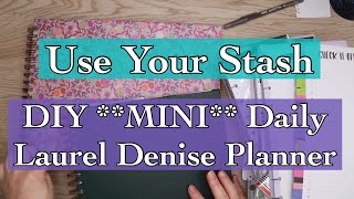 Full **DIY MINI Billie** On The Coil Laurel Denise Daily Planner News