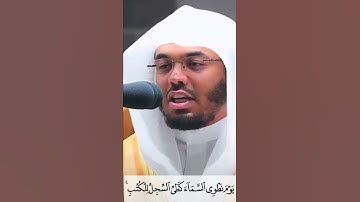 هذا يومكم الذي كنتم توعدون 🌹 تلاوة مميزة من #سورة_الأنبياء 🌿 للشيخ #ياسر_الدوسري