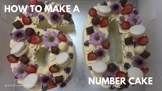 How to make a Number Cake