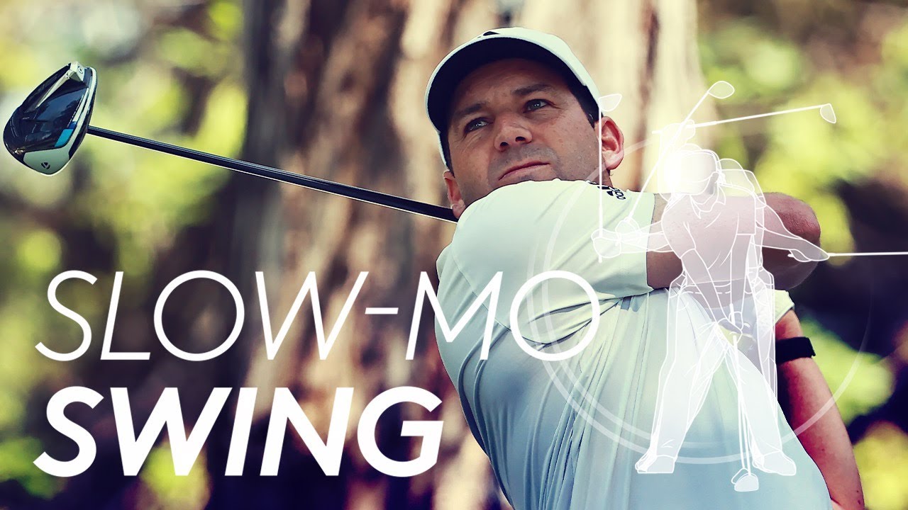 Sergio Garcia's golf swing in Slow Motion YouTube