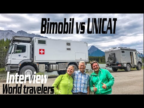 BiMobil vs UNICAT  ► |  Overland Couple Travel Pan American Highway with Expedition Vehicle
