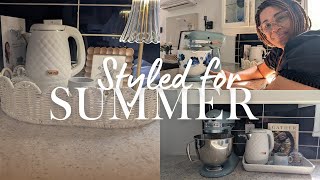 Easy Kitchen Styling for Summer | Cozy Counters & Calm Vibes screenshot 4