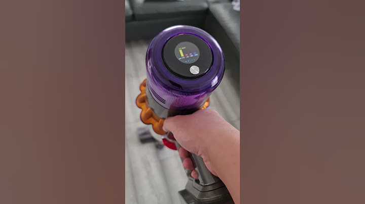 Dyson v15 starting then stopping