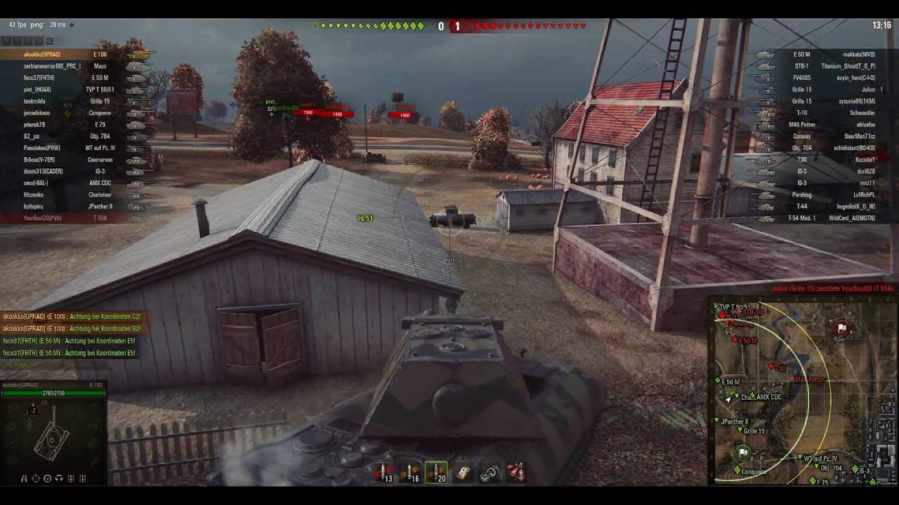 gaming logo World of Tanks Object 140 + E100 Live LETS PLAY Wot Deutsch