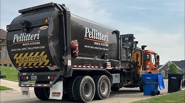 Pellitteri Waste Systems Mack LR labrie automizer