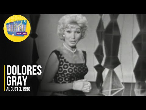 Dolores Gray "It's Alright With Me" on The Ed Sullivan Show