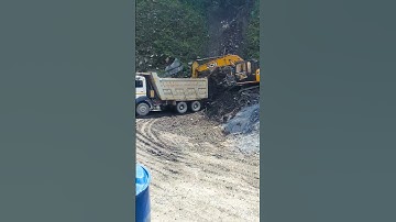 mud loading 💯✅||#shorts #short #shortsfeed #shortvideo #project #construction #excavation #excavator