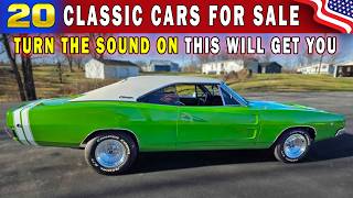 Crazy Cheap Garage Finds!! 20 Classic Cars for Sale!