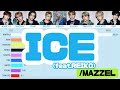 MAZZEL - ICE (feat. REIKO) [Line Distribution]