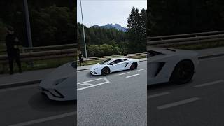 Original Lambo Aventador S flyby🤍🤍#auto #cars #richpeopleliving #millionairevibes #fy