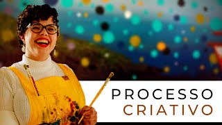 Etapas do processo criativo: Angélica Ribeiro Artista