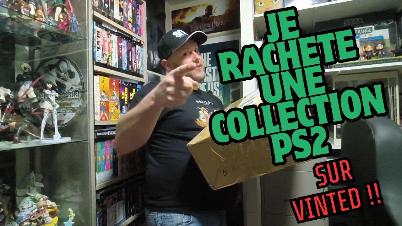 je rachète une collection ps2 sur vinted