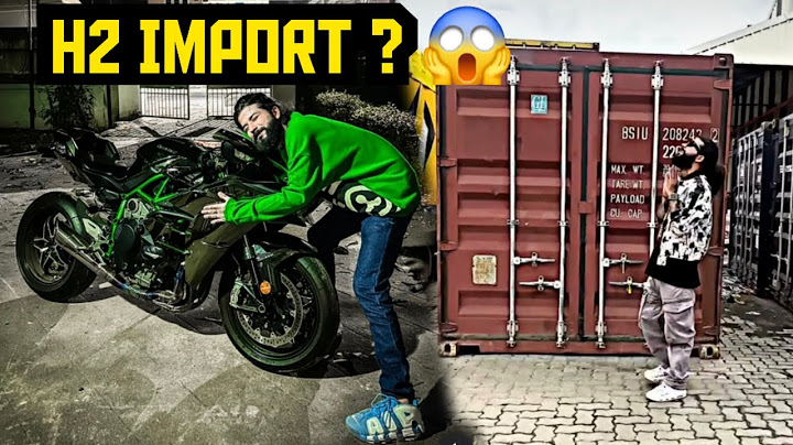 Apni New Superbike Ninja H2 Ki Delivery Singapore Ya Thailand Kaha Se Le ? 😲