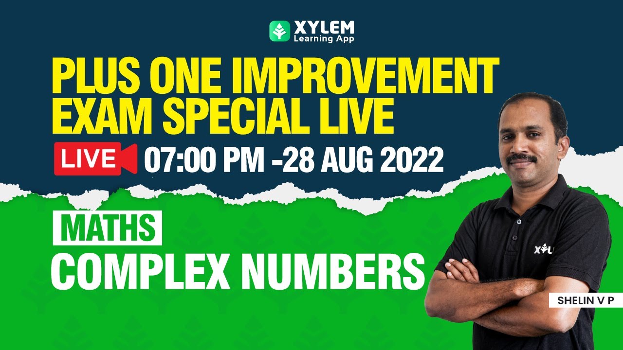 plus-one-maths-complex-numbers-improvement-exam-xylem-1-2-youtube