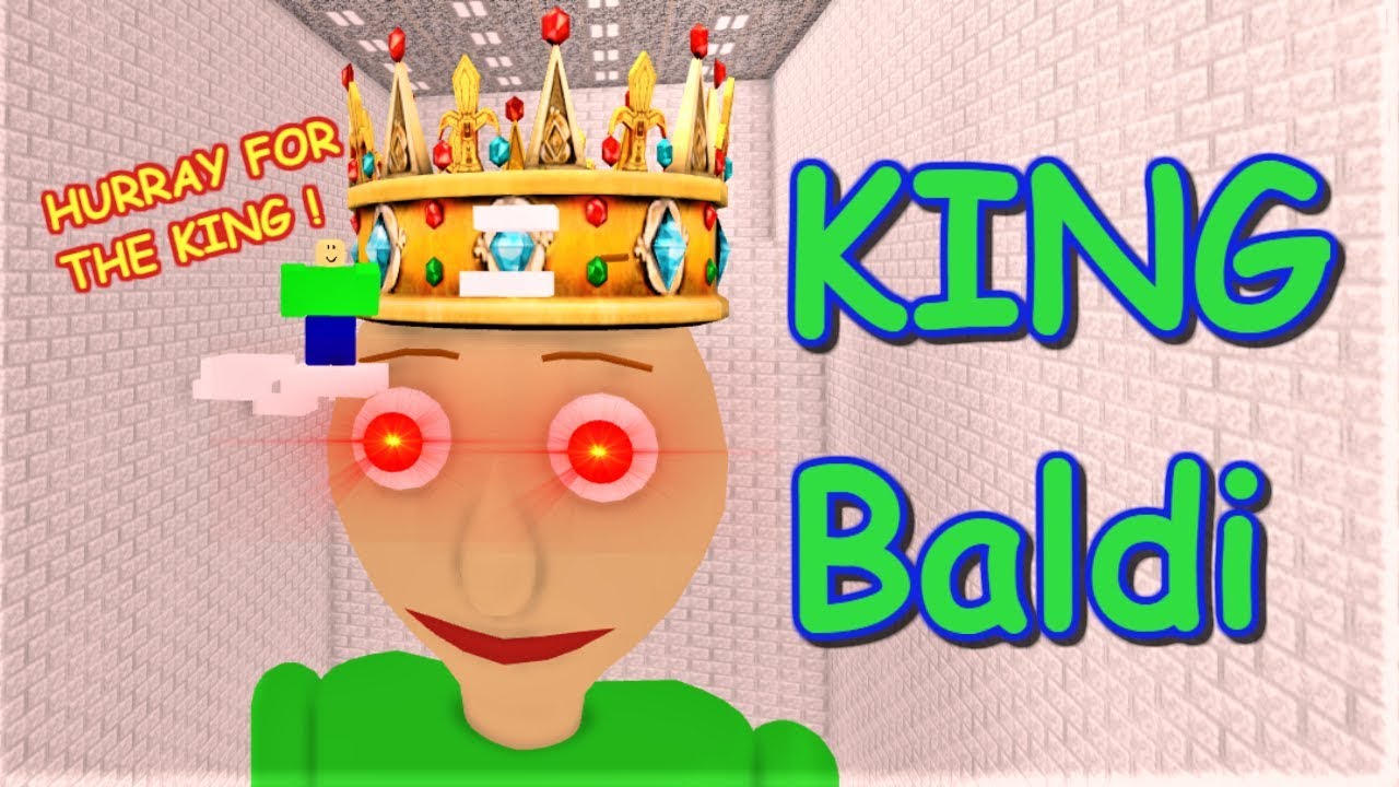 Bow Down To Giant King Baldi The Weird Side Of Roblox Baldi S Basics Obby Youtube - pghlfilms roblox baldi obby