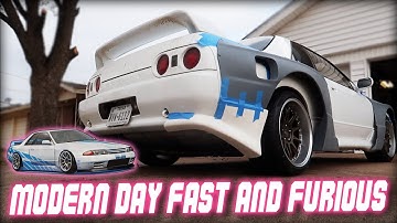 Building and Modifying a R32 SKYLINE GTS-T | Wheels and Widebody - Part 1