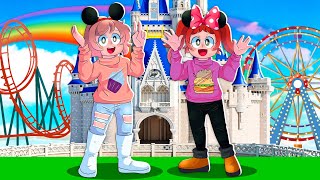 Roblox Disney Magic Kingdom VS Real Life Magic Kingdom!