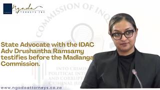 Download lagu State Advocate with the IDAC Adv Drushantha Ramsamy appears before the Madlanga Commission.