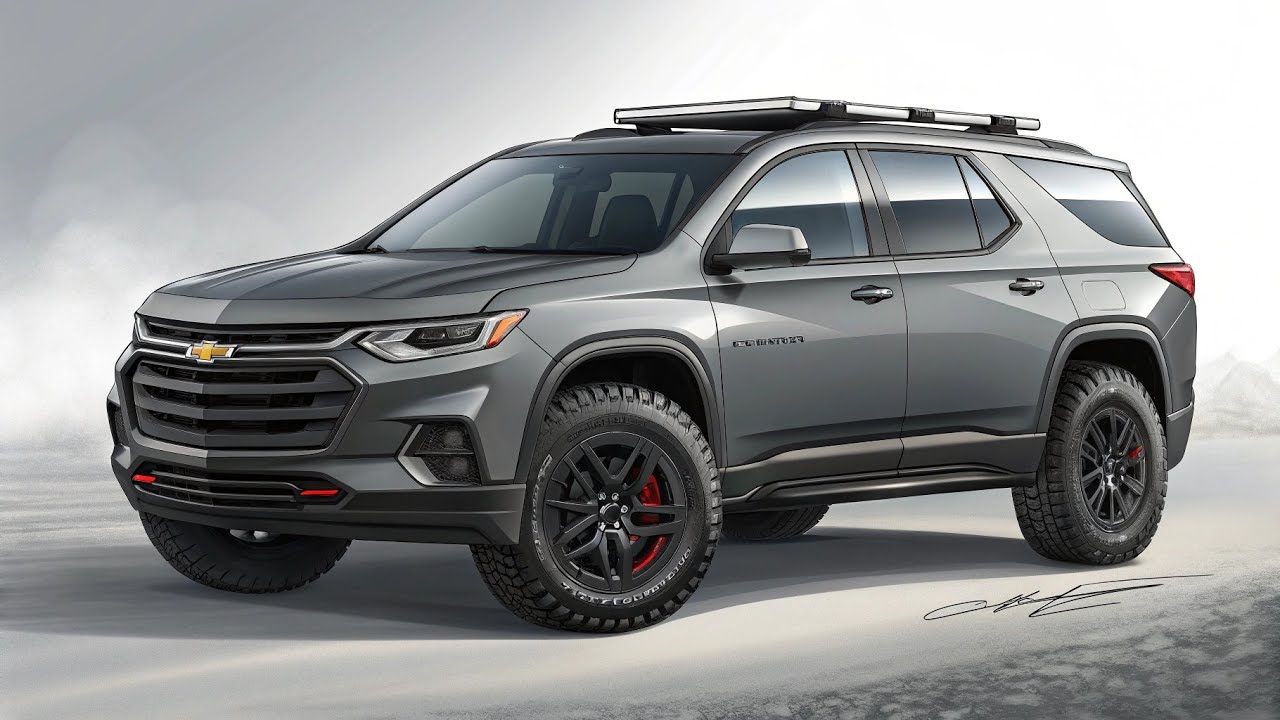 Chevrolet Traverse 2026 года стал настоящим МОНСТРОМ — семейным внедорожником, который сметает ко...
