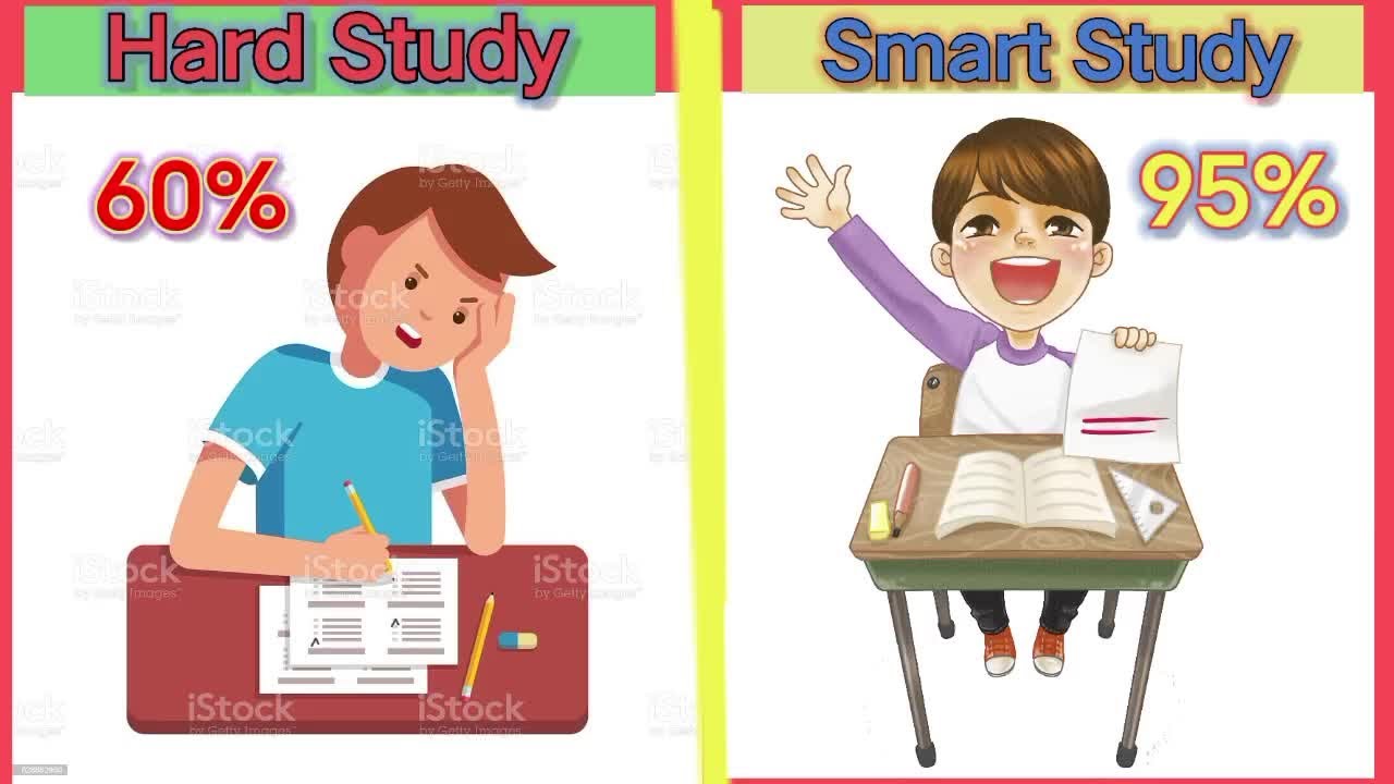 Smart study | How to study Smart and get good marks in exam - YouTube