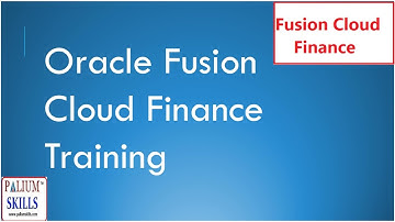 Fusion Cloud SAAS Finance Training