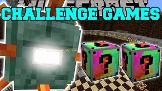 Minecraft: TITANIC GUARDIAN CHALLENGE GAMES  Lucky Block Mod  Modded MiniGame