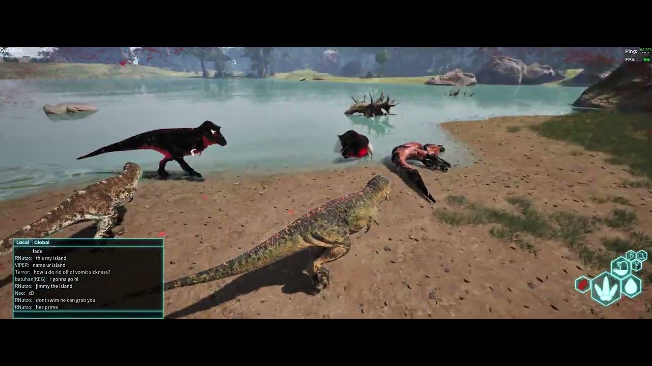 The isle T - REX (Tyrannosaurus rex) 5