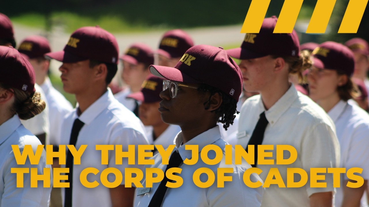 Norwich Rook Why I Joined the Corps of Cadets | Norwich University Rook Arrival 2025 ...