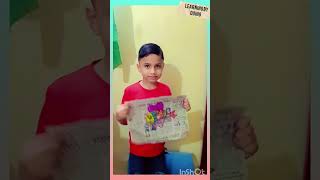 Creativity blooms beyond the pages as young minds transform newspapers into vibrant works of art.