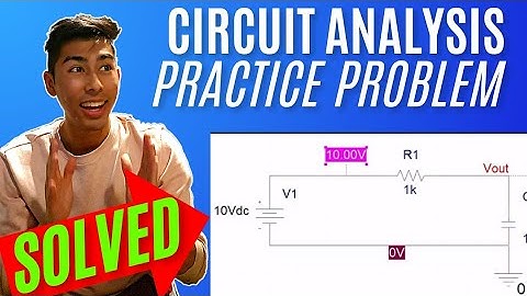 Using Pspice to create the Transient Analysis for a RC Circuit and graphing | Network Analysis lab 4