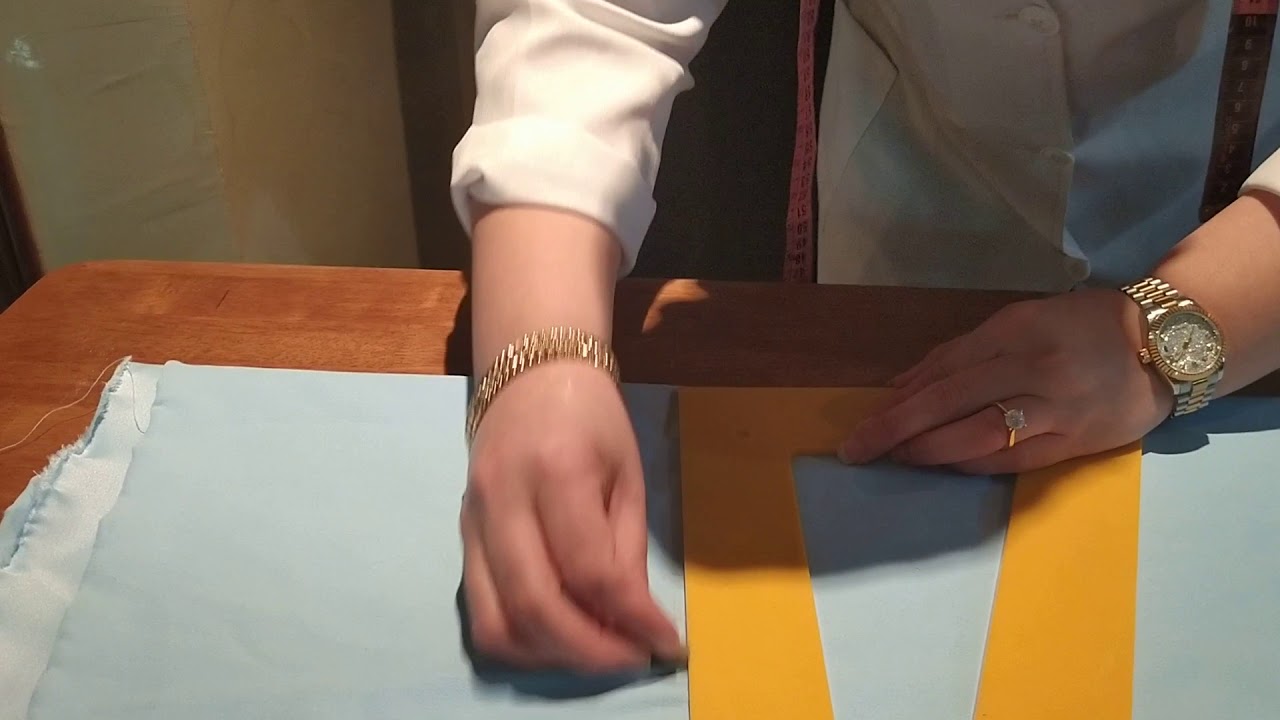 فصالة الجلابة بالخراط أسهل مايكون#Modélisme#Coupe#Traditionnelle#اعتني