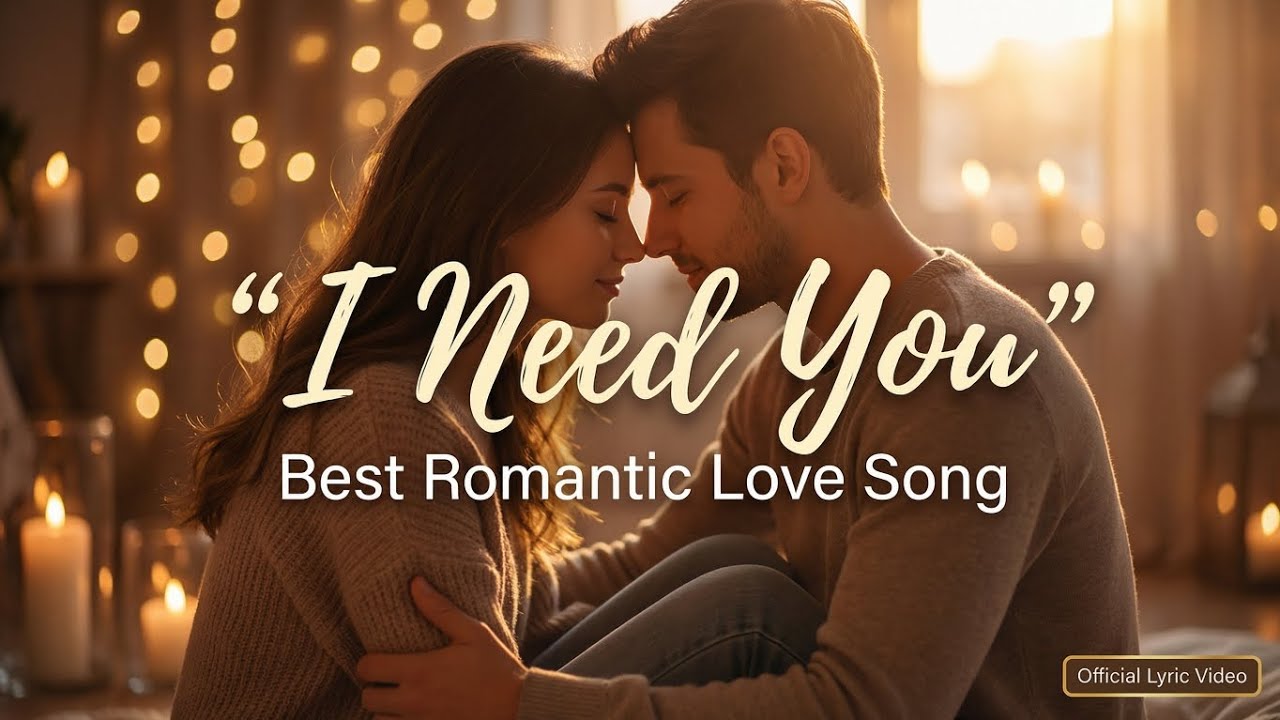 I Need You – Best Romantic Love Song | Official Lyric Video - YouTube